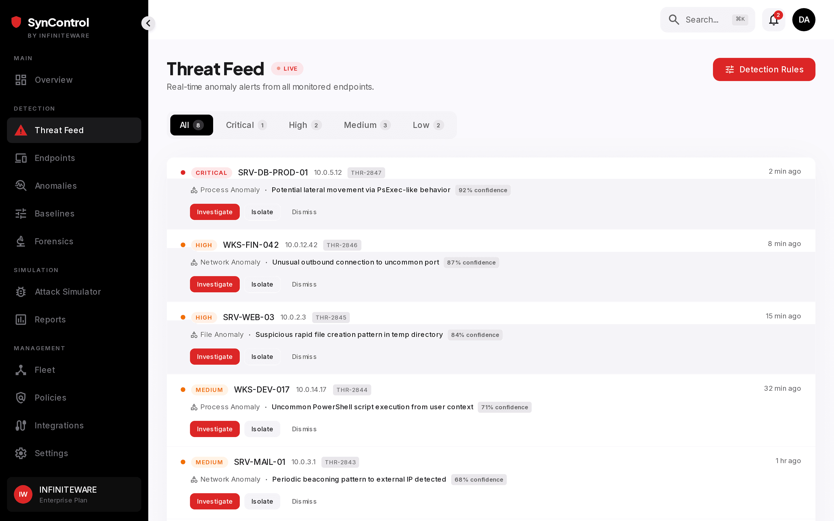 SynControl screenshot